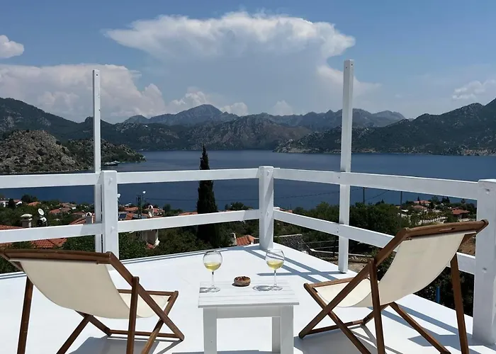 Light House Kule , Degirmen Deniz Manzarali Tas וילה