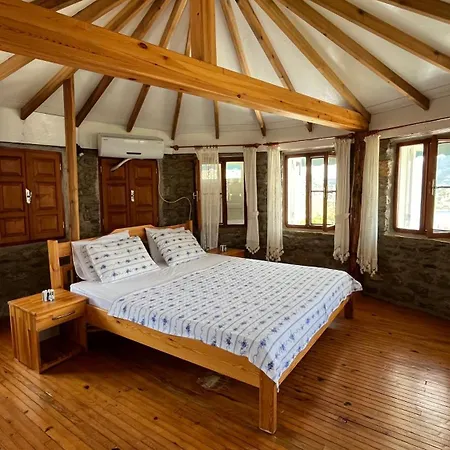 Kule Degirmen Deniz Manzarali Tas Ev Villa