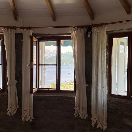 Kule Degirmen Deniz Manzarali Tas Ev Marmaris