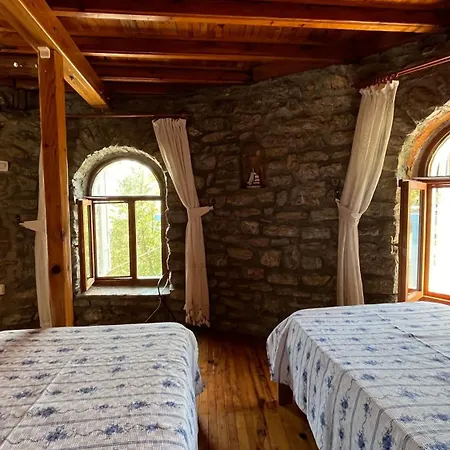 Kule Degirmen Deniz Manzarali Tas Ev Marmaris