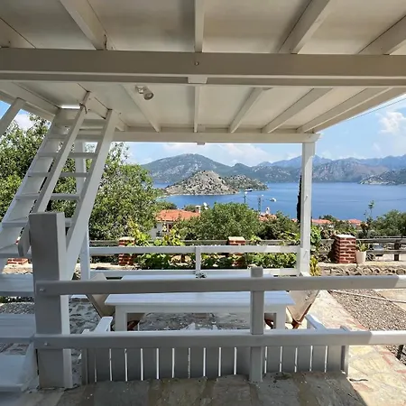 Kule Degirmen Deniz Manzarali Tas Ev